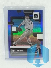 Reiss Knehr 2022 Donruss Baseball - Rated Rookie #71 BLUE - San Diego Padres